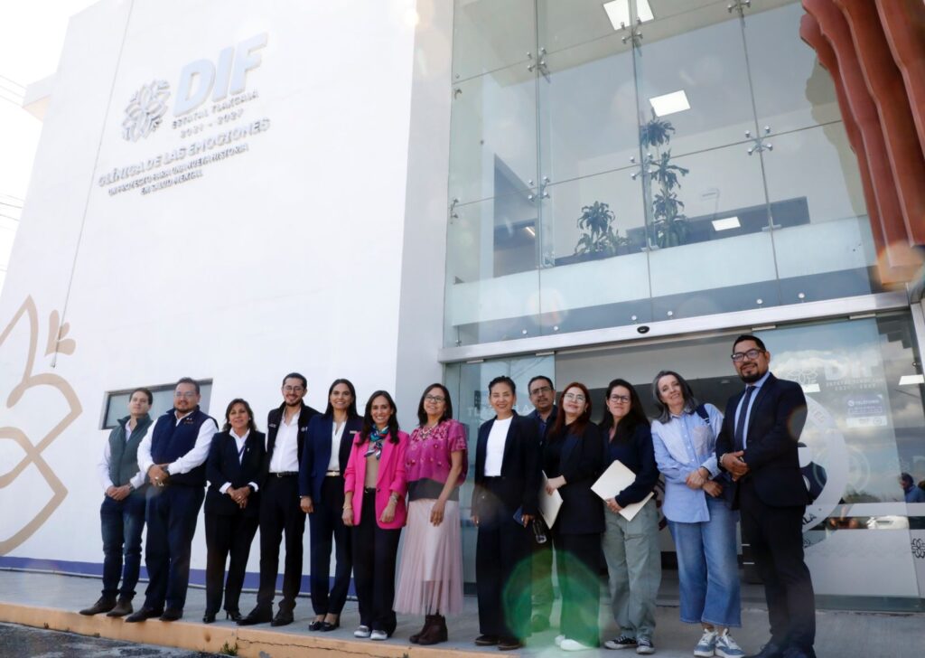 Presentan al gobierno federal la Clínica de las Emociones, el modelo de atención social de Tlaxcala  