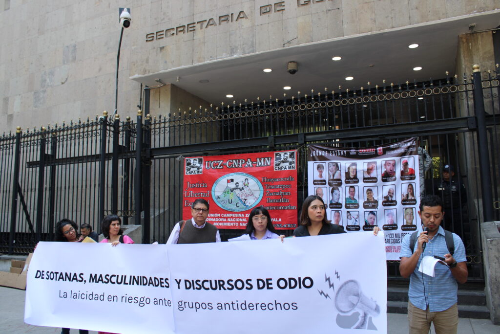 Organizaciones presentan denuncia contra el Congreso de Masculinidad Fearless