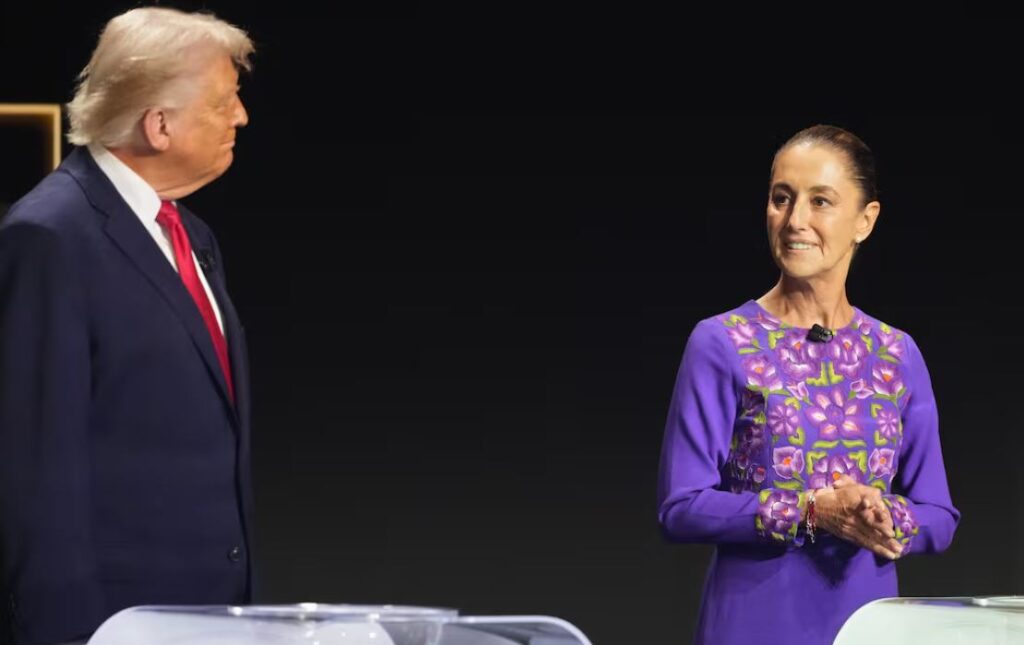 La encrucijada de Claudia: Donald Trump o López Obrador