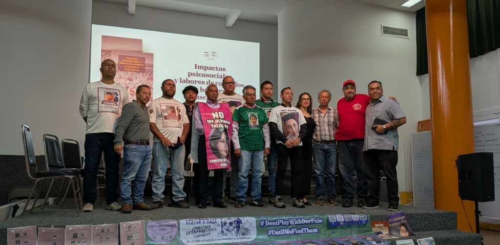 Fundar documenta impactos emocionales y físicos en hombres buscadores Fundar documenta impactos emocionales y físicos en hombres buscadores
