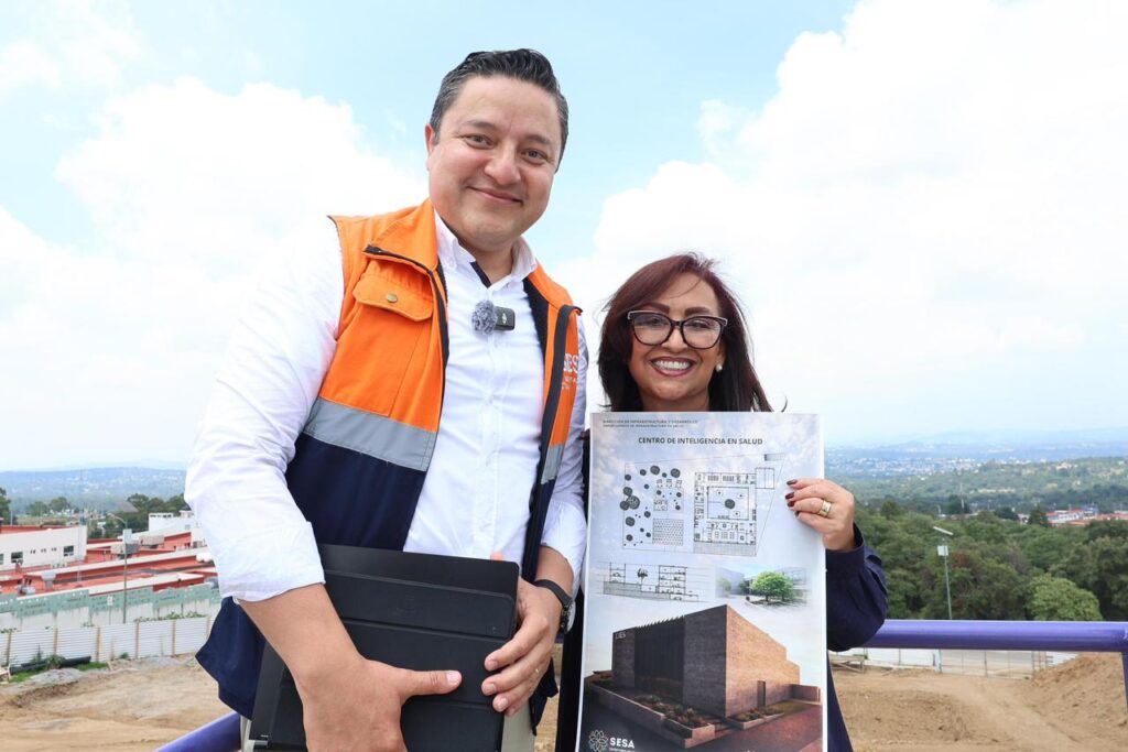 Avanza la construcción del nuevo Centro de Inteligencia en Salud en Tlaxcala