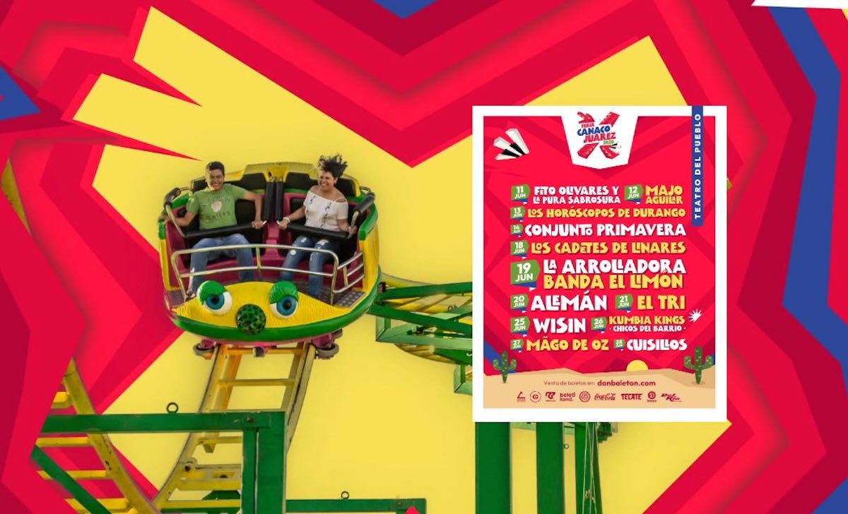 Feria Juárez 2026: cartelera de artistas, boletos, precios y horarios Feria Juárez 2026: cartelera de artistas, boletos, precios y horarios