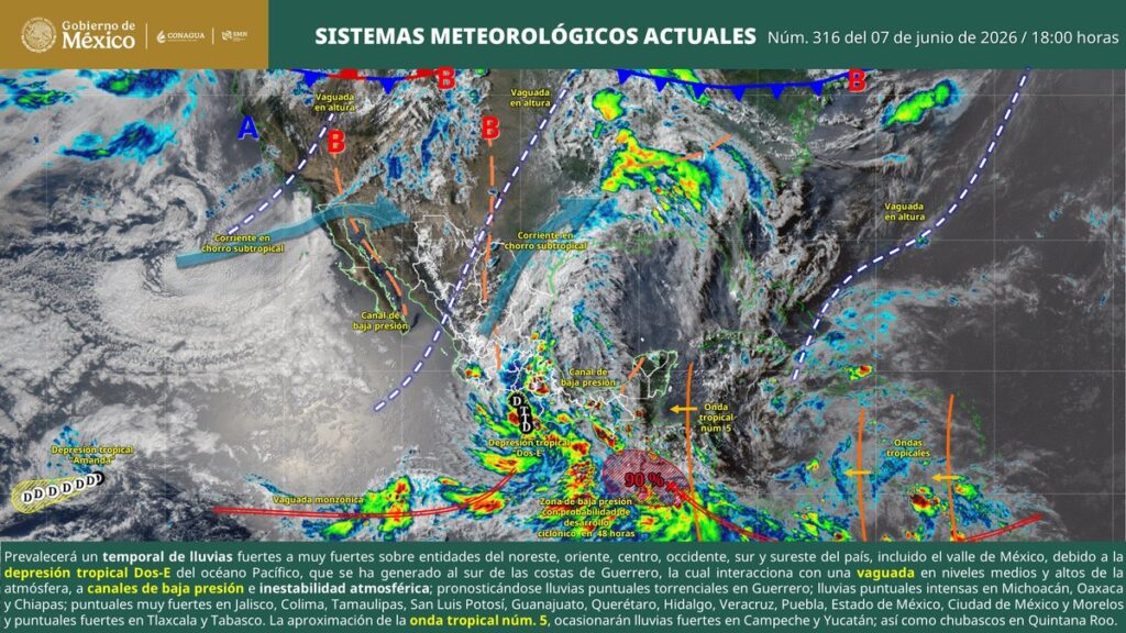 Alerta en el Pacífico por Tormenta Boris: activan Plan DN-III
