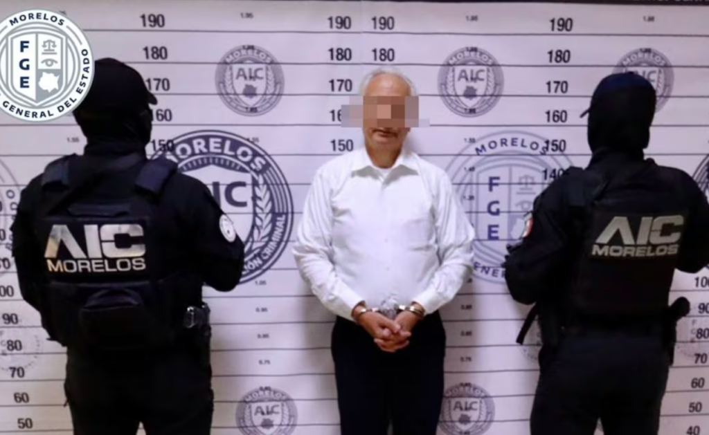Ingresan a Víctor Rodríguez Padilla a penal de Morelos Ingresan a Víctor Rodríguez Padilla a penal de Morelos
