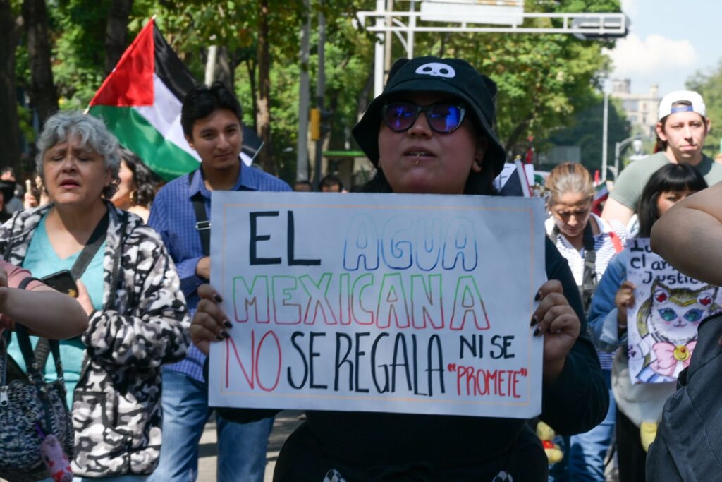Marchan contra acuerdo hídrico entre Chihuahua e Israel