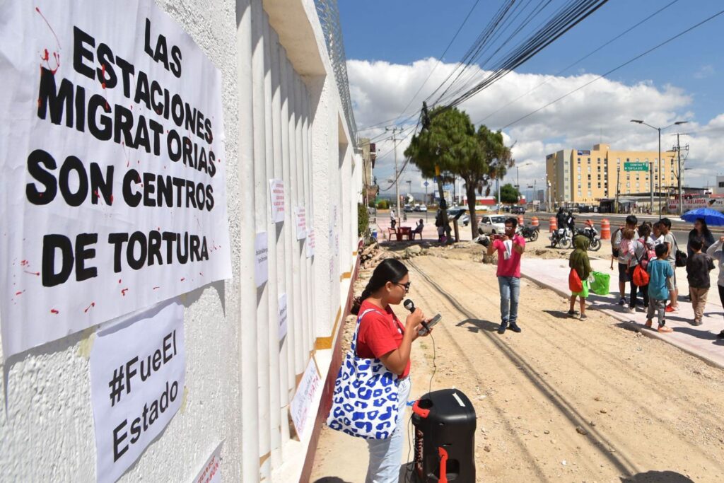 Motín en estación migratoria en Tapachula, Chiapas, deja dos detenidos