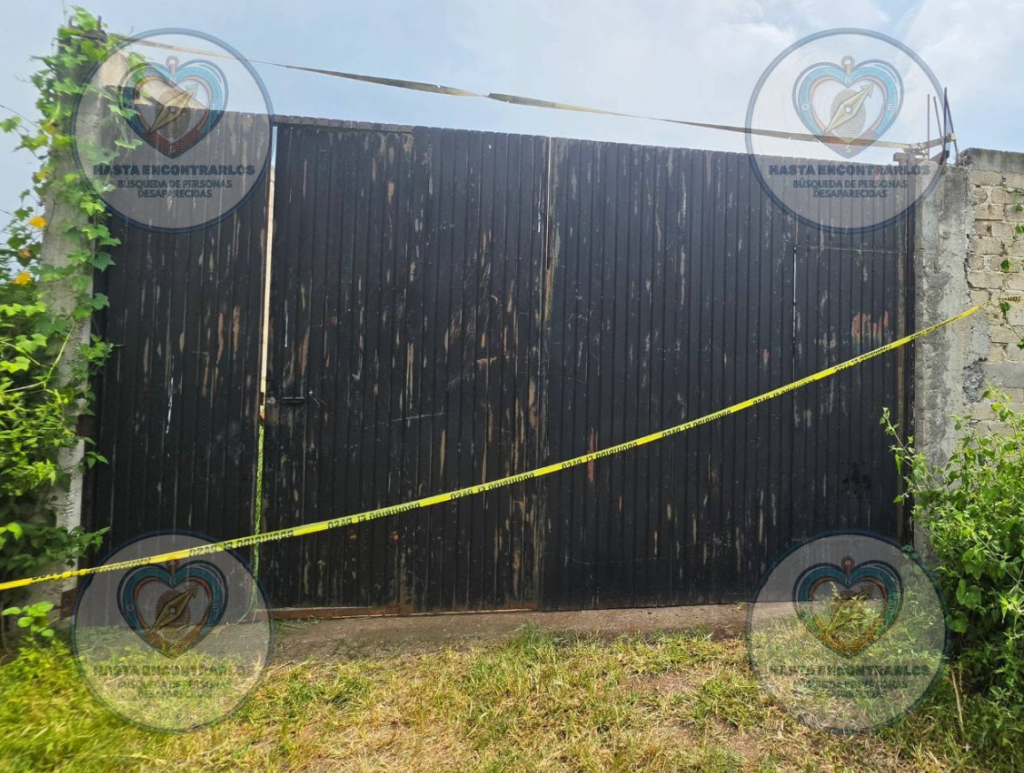 Familias buscadoras encuentran una finca del crimen organizado en Tlajomulco