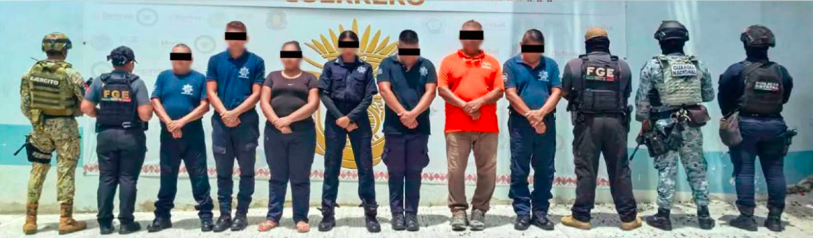 Guerrero: detienen a siete policías por desaparición forzada en Coyuca Guerrero: detienen a siete policías por desaparición forzada en Coyuca
