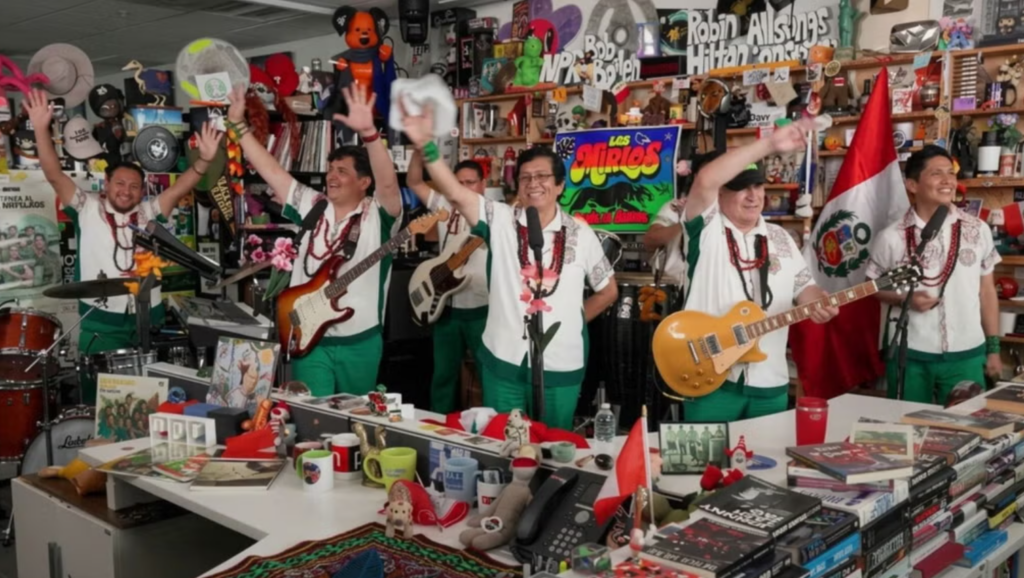“Así ruge la selva cuando pide auxilio”: la cumbia amazónica de Los Mirlos llega a Tiny Desk