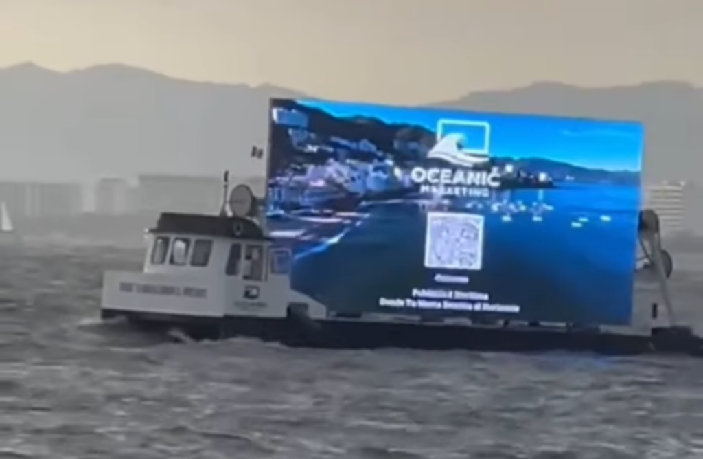 Rechazan publicidad flotante en Puerto Vallarta; alcalde pide intervención de Sheinbaum