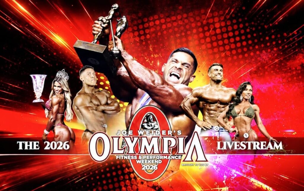 Mr Olympia 2026 en vivo gratis: así el registro para ver Olympia TV