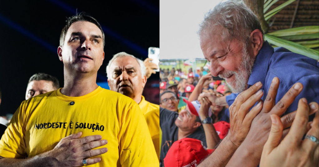 Flávio Bolsonaro vence a Lula da Silva en la primera vuelta de las elecciones en Brasil